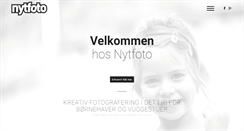 Desktop Screenshot of nytfoto.dk