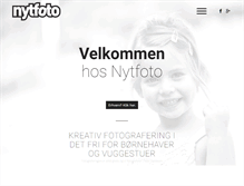 Tablet Screenshot of nytfoto.dk